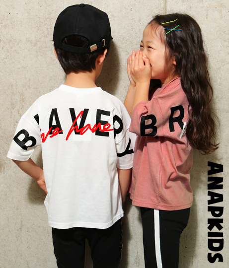 バックプリントtシャツ トップス Tシャツ Anap Kids レディースファッション通販anapオンライン