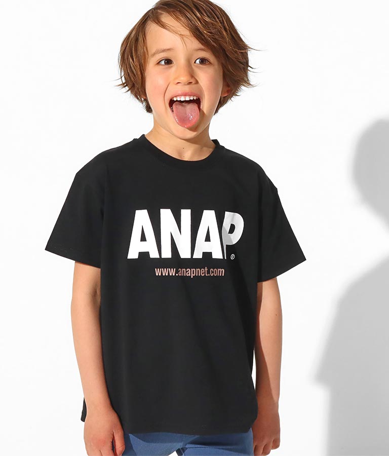 ANAPロゴプリントビッグTシャツ(トップス/Tシャツ) | ANAP KIDS