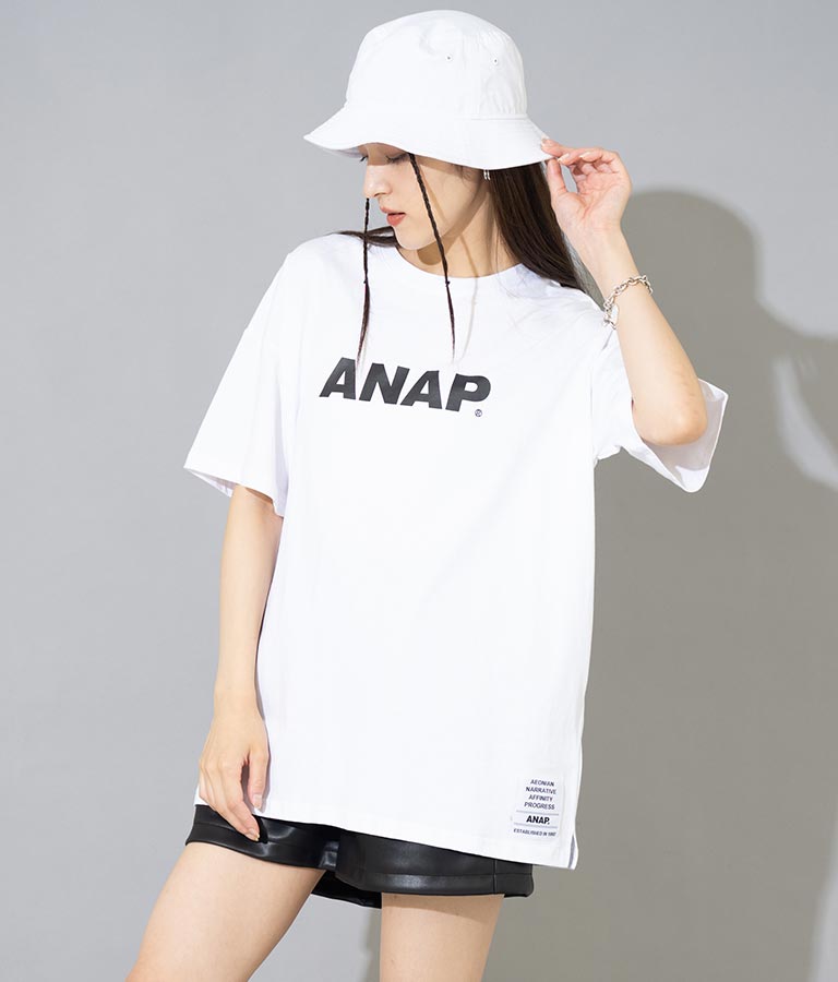 ANAPBASICロゴTシャツ(トップス/Tシャツ) | ANAP | レディース