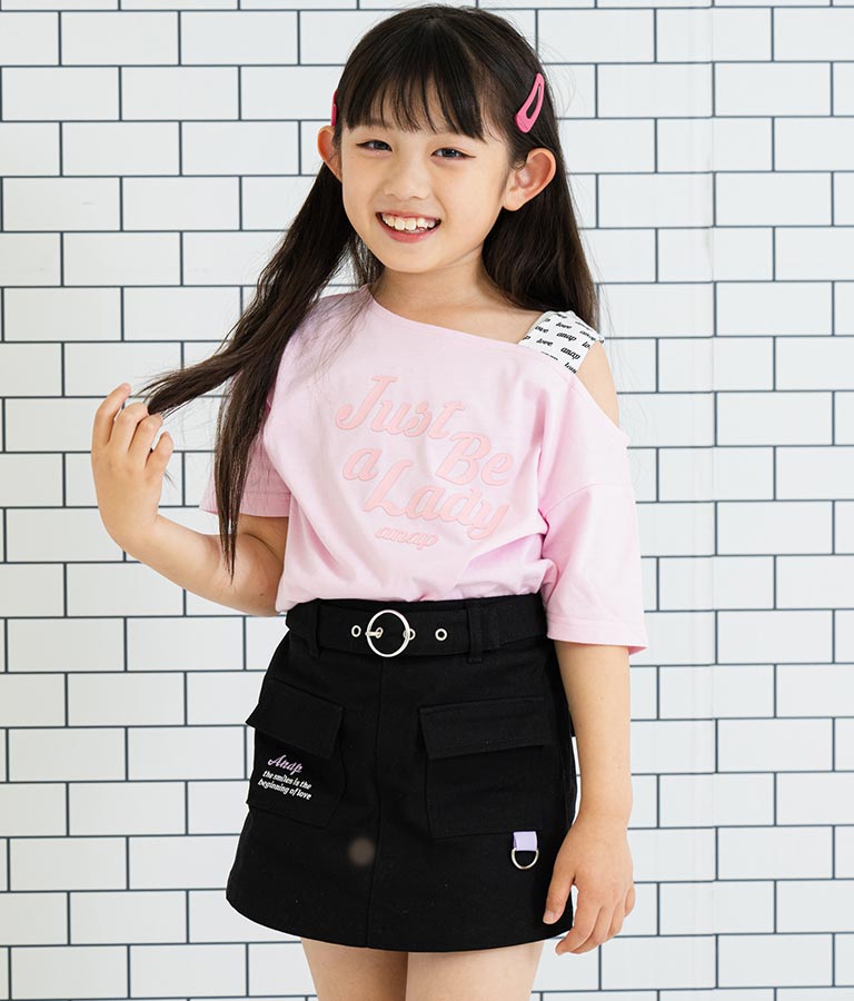 ANAP kids✴︎ショート丈トップス - トップス(トレーナー)