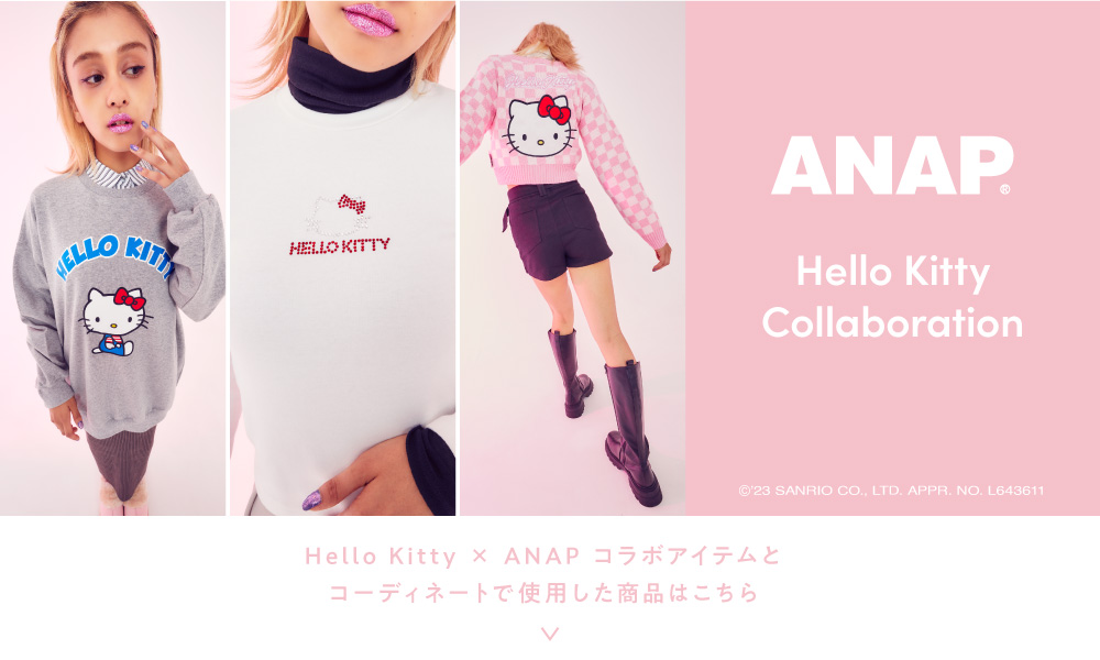 Hello Kitty Collaboration +other ANAP items一覧|レディース